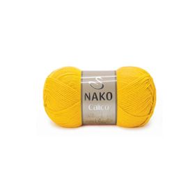 Nako Calico 4285 Yellow El Örgü İpi