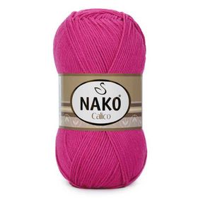 Nako Calico 4569 Fuchsia El Örgü İpi