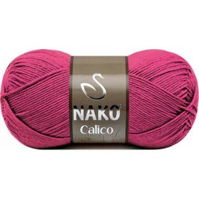 Nako Calico 4569 Fuchsia El Örgü İpi