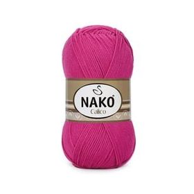 Nako Calico 4569 Fuchsia El Örgü İpi