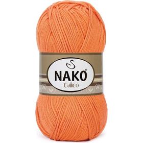 Nako Calico 4570 Turuncu El Örgü İpi