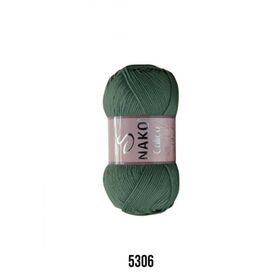 Nako Calico 5306 Asker Yeşili Örgü İpi