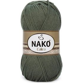 Nako Calico 5306 Asker Yeşili Örgü İpi