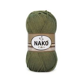 Nako Calico 6688 Haki El Örgü İpi