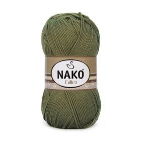Nako Calico 6688 Haki El Örgü İpi