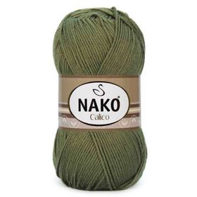 Nako Calico 6688 Haki El Örgü İpi