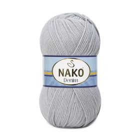 Nako Denim 10070 Açık Gri El Örgü İpi