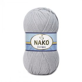 Nako Denim 10070 Açık Gri El Örgü İpi