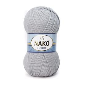 Nako Denim 10070 Açık Gri El Örgü İpi