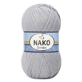 Nako Denim 10070 Açık Gri El Örgü İpi