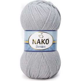 Nako Denim 10070 Açık Gri El Örgü İpi
