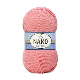 Nako Denim 11452 Açık Koral El Örgü İpi