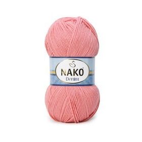Nako Denim 11452 Açık Koral El Örgü İpi
