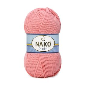 Nako Denim 11452 Açık Koral El Örgü İpi
