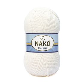 Nako Denim 11572 Ekru Örgü İpi