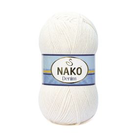 Nako Denim 11572 Ekru Örgü İpi