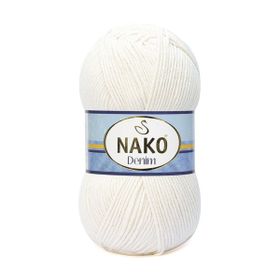 Nako Denim 11572 Ekru Örgü İpi