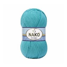 Nako Denim 11579 Azur El Örgü İpi