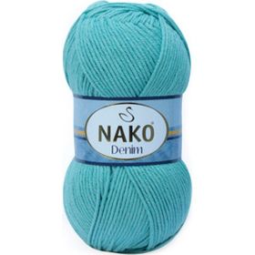 Nako Denim 11579 Azur El Örgü İpi