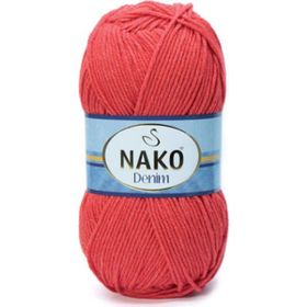 Nako Denim 11583 Nar Çiceği El Örgü İpi