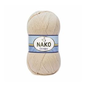 Nako Denim 11585 Bej El Örgü İpi