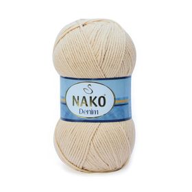 Nako Denim 11585 Bej El Örgü İpi