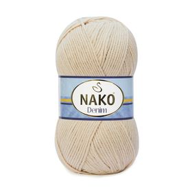 Nako Denim 11585 Bej El Örgü İpi