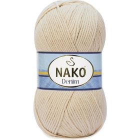Nako Denim 11585 Bej El Örgü İpi
