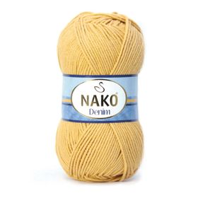 Nako Denim 11586 Hardal El Örgü İpi