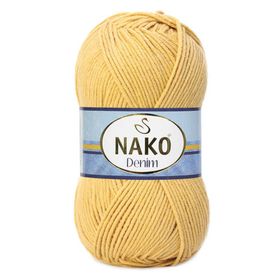 Nako Denim 11586 Hardal El Örgü İpi