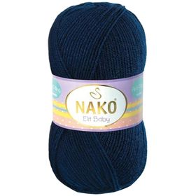 Nako Elit Baby 10094 Lacivert El Örgü İpi