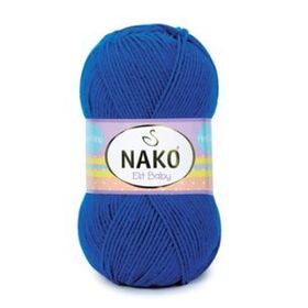 Nako Elit Baby 10346 Royal Mavi El Örgü İpi