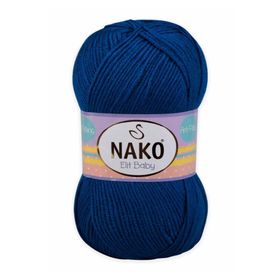 Nako Elit Baby 10346 Royal Mavi El Örgü İpi