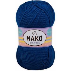 Nako Elit Baby 10346 Royal Mavi El Örgü İpi