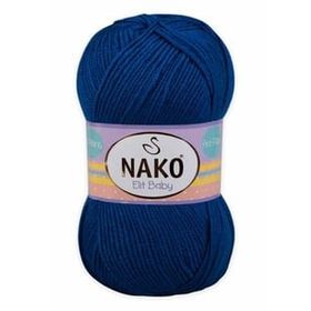 Nako Elit Baby 10346 Royal Mavi El Örgü İpi