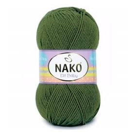 Nako Elit Baby 10665 Çam Yeşili El Örgü İpi