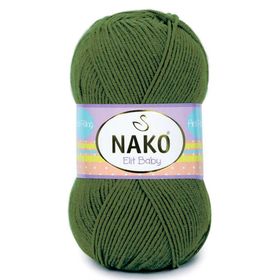 Nako Elit Baby 10665 Çam Yeşili El Örgü İpi