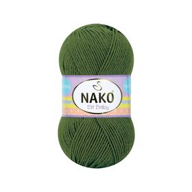 Nako Elit Baby 10665 Çam Yeşili El Örgü İpi