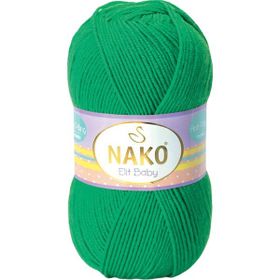 Nako Elit Baby 1594 Yeşil El Örgü İpi