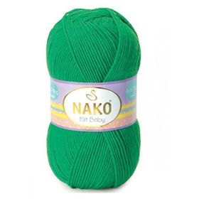 Nako Elit Baby 1594 Yeşil El Örgü İpi