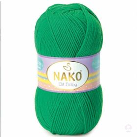 Nako Elit Baby 1594 Yeşil El Örgü İpi