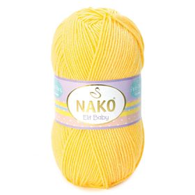 Nako Elit Baby 2857 Sarı El Örgü İpi
