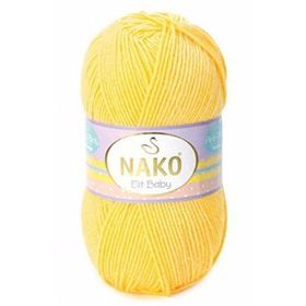 Nako Elit Baby 2857 Sarı El Örgü İpi