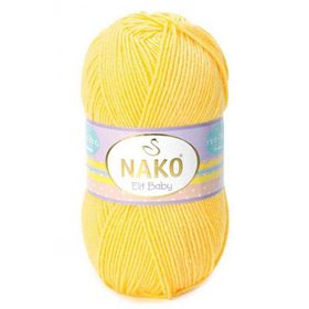 Nako Elit Baby 2857 Sarı El Örgü İpi