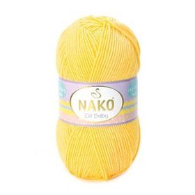 Nako Elit Baby 2857 Sarı El Örgü İpi