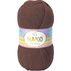 Nako Elit Baby 4367 Kahve El Örgü İpi