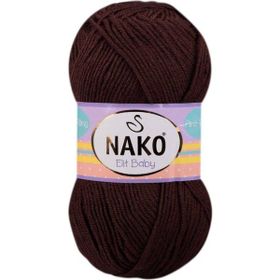 Nako Elit Baby 4367 Kahve El Örgü İpi