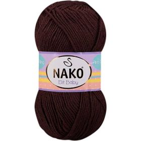 Nako Elit Baby 4367 Kahve El Örgü İpi