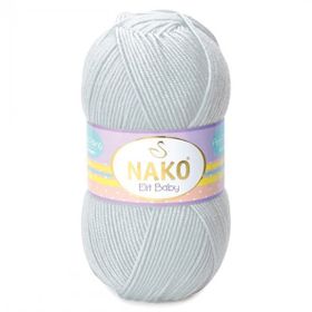 Nako Elit Baby 4672 Açık Gri El Örgü İpi