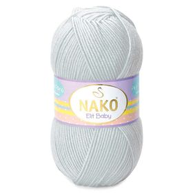 Nako Elit Baby 4672 Açık Gri El Örgü İpi